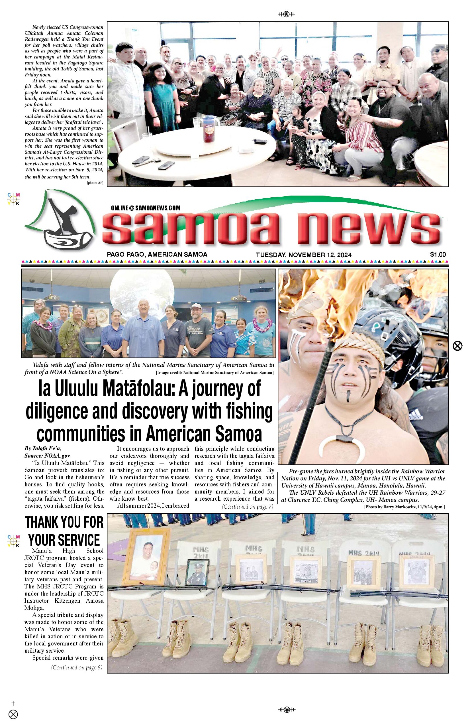 SN News Tuesday, November 12, 2024