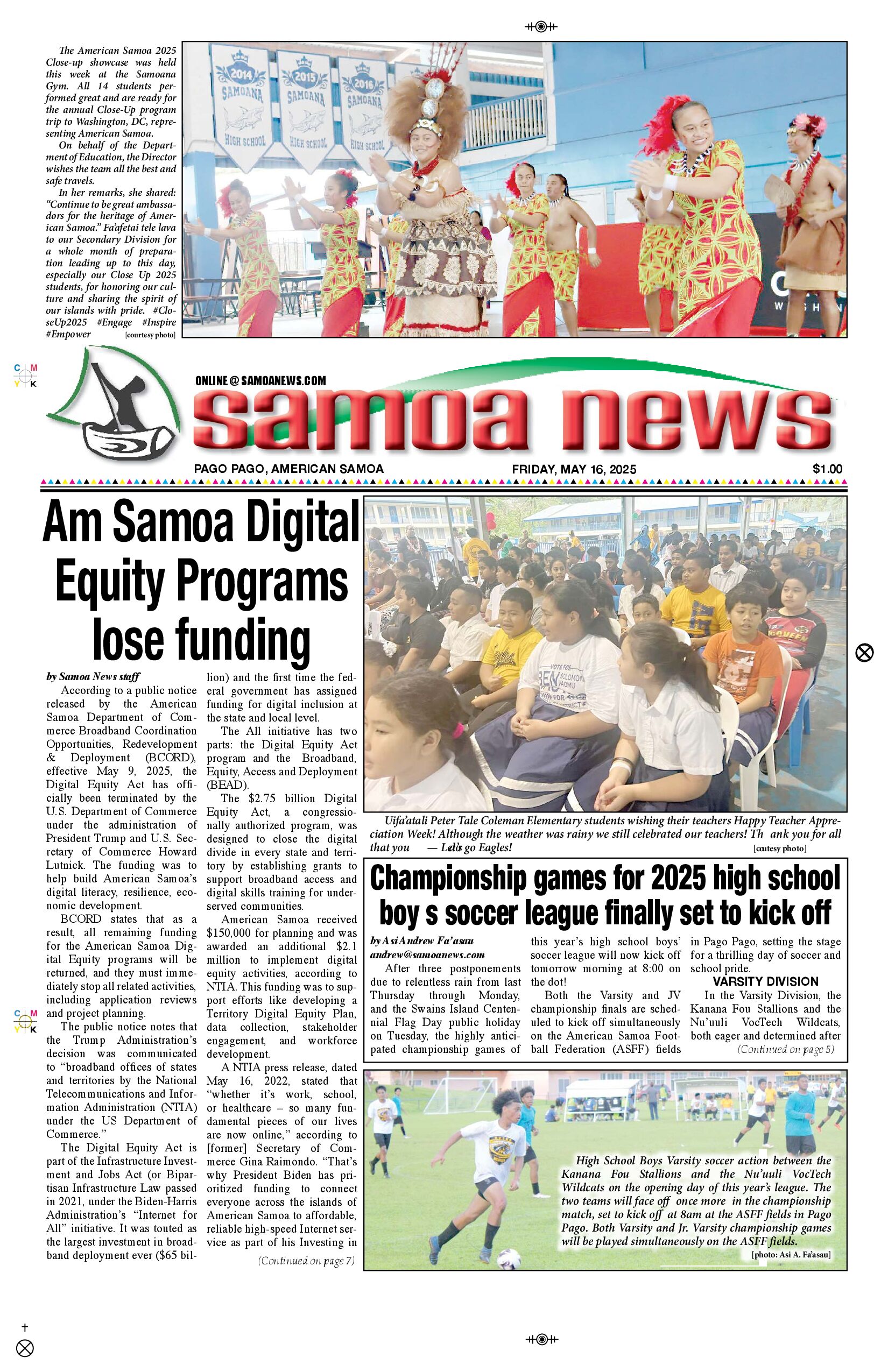 SN News Friday, May 16, 2025