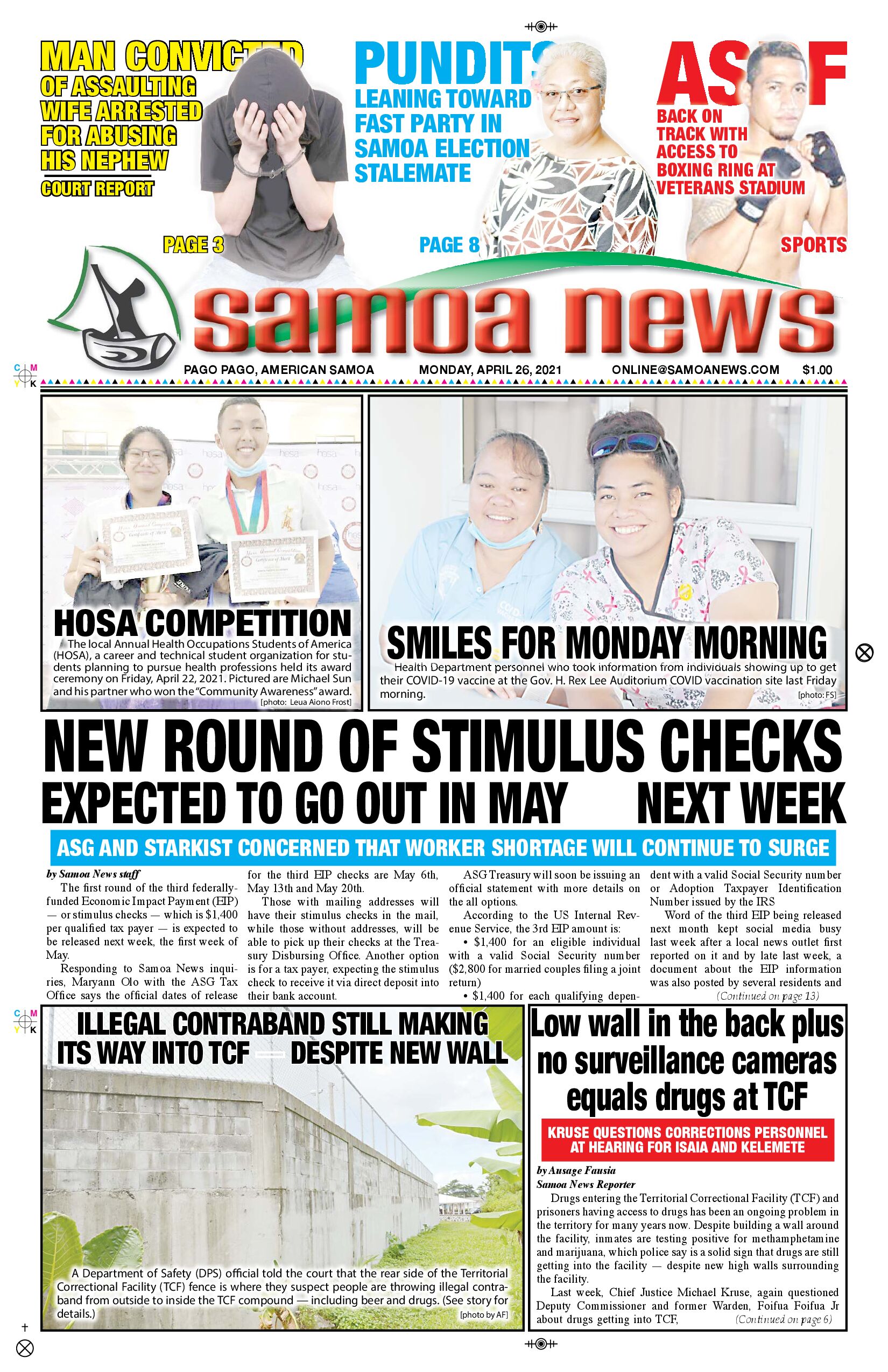 SN News Monday, April 26, 2021