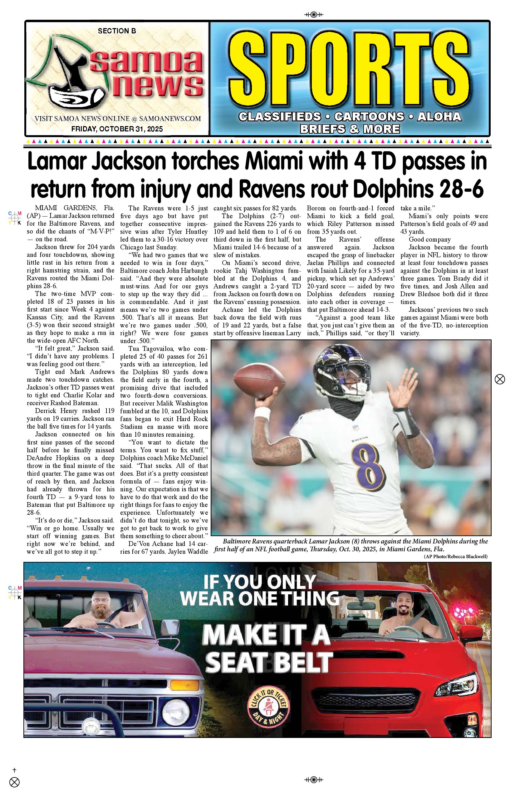 SN Sports Friday, October 31, 2025