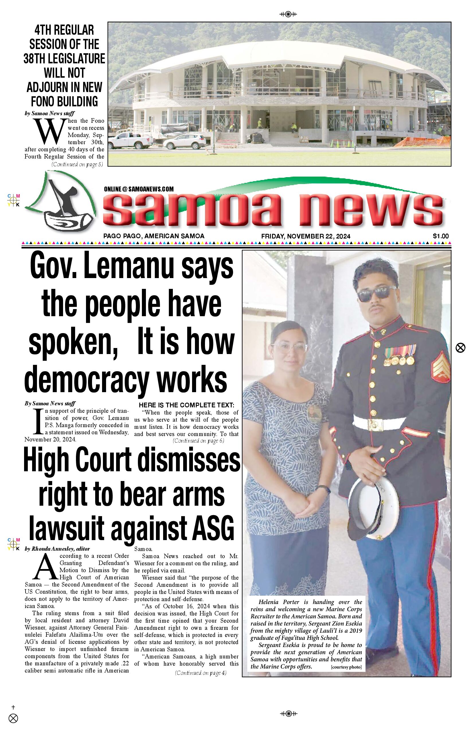 SN News Friday, November 22, 2024