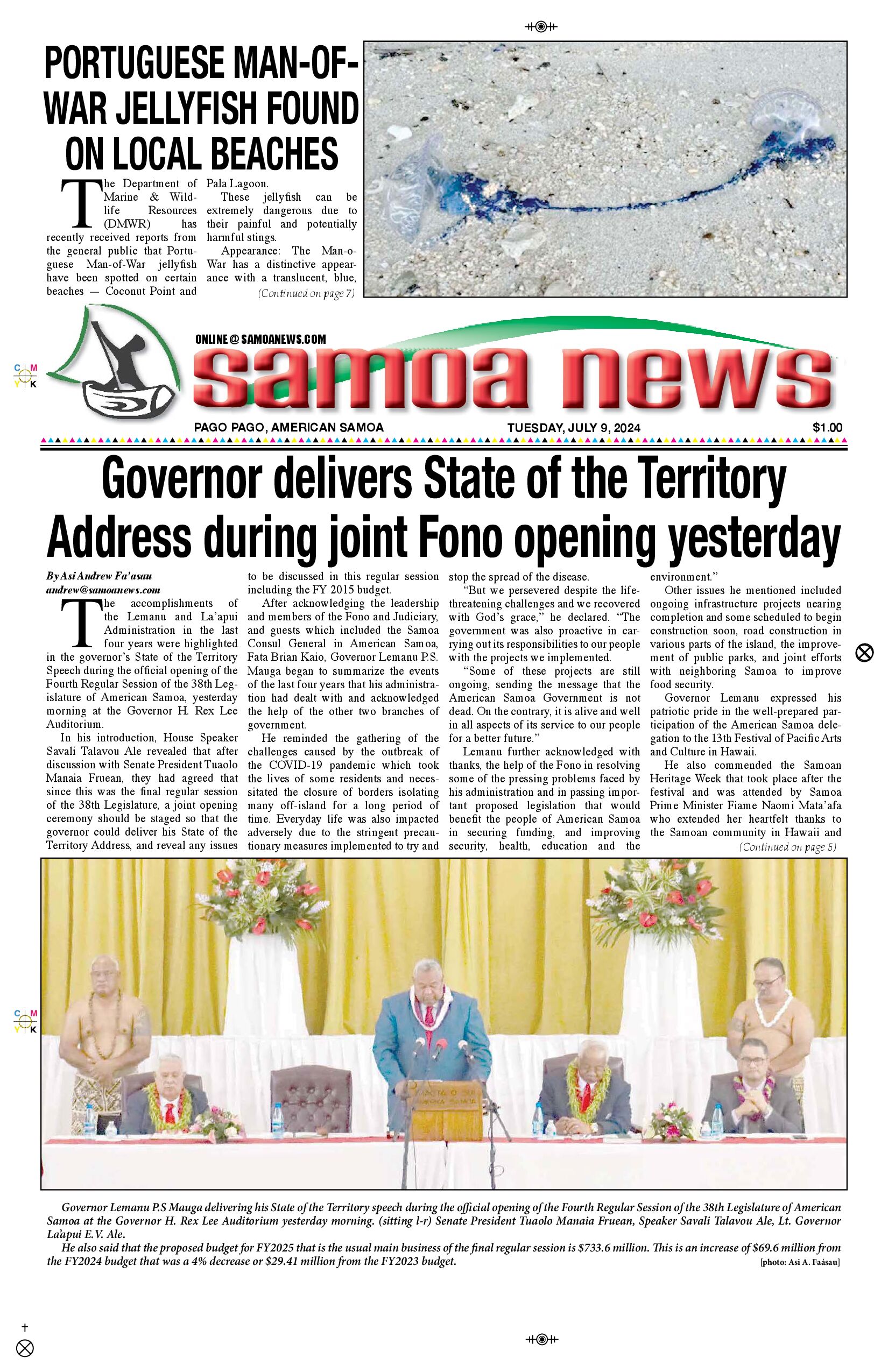 SN News Tuesday, July 09, 2024