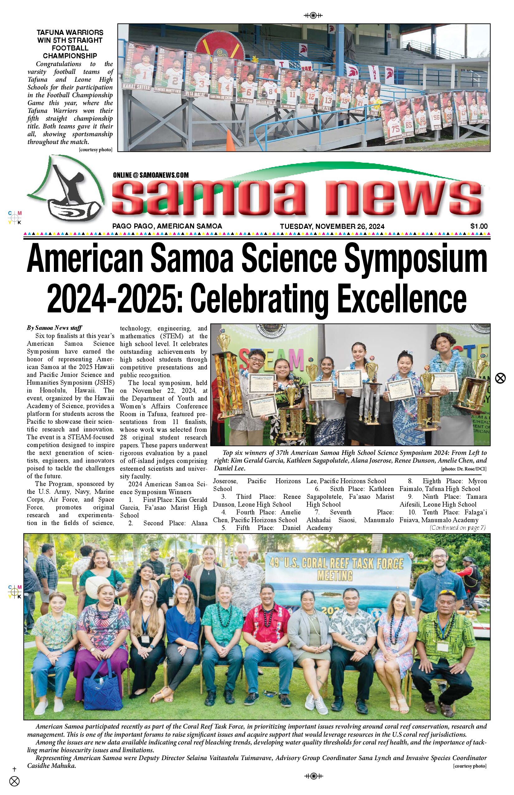 SN News Tuesday, November 26, 2024