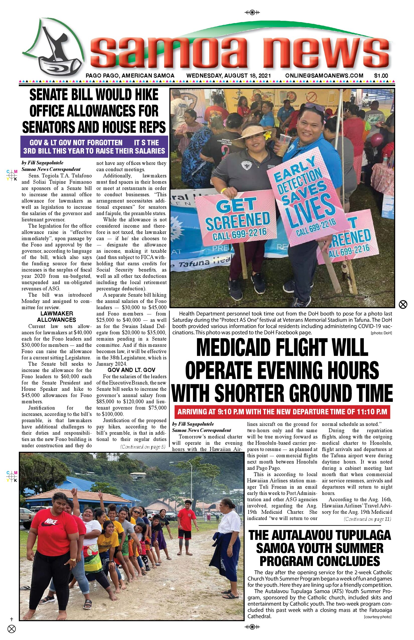 SN News Wednesday, August 18, 2021