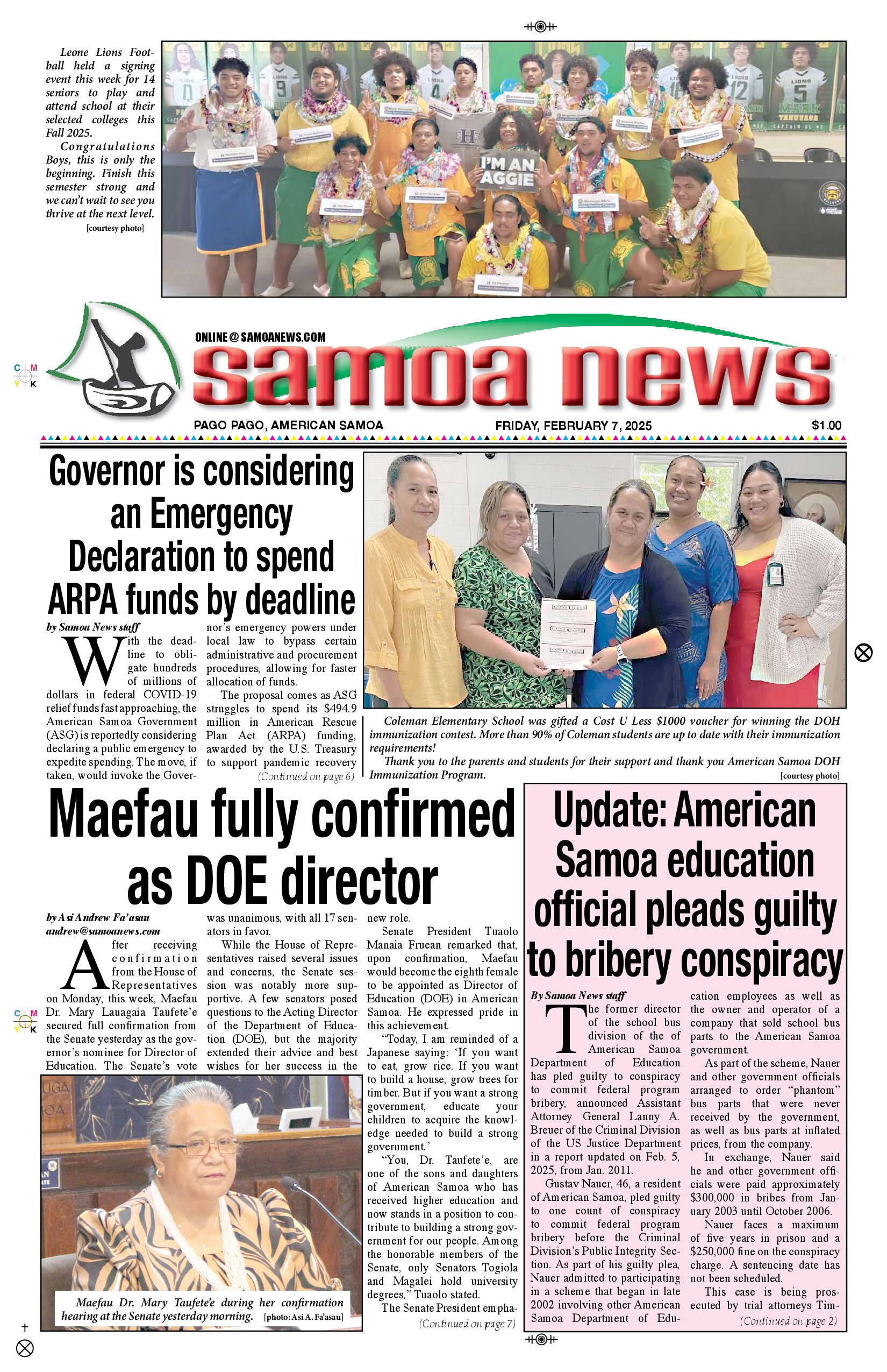 SN News Friday, Feruary 07, 2025