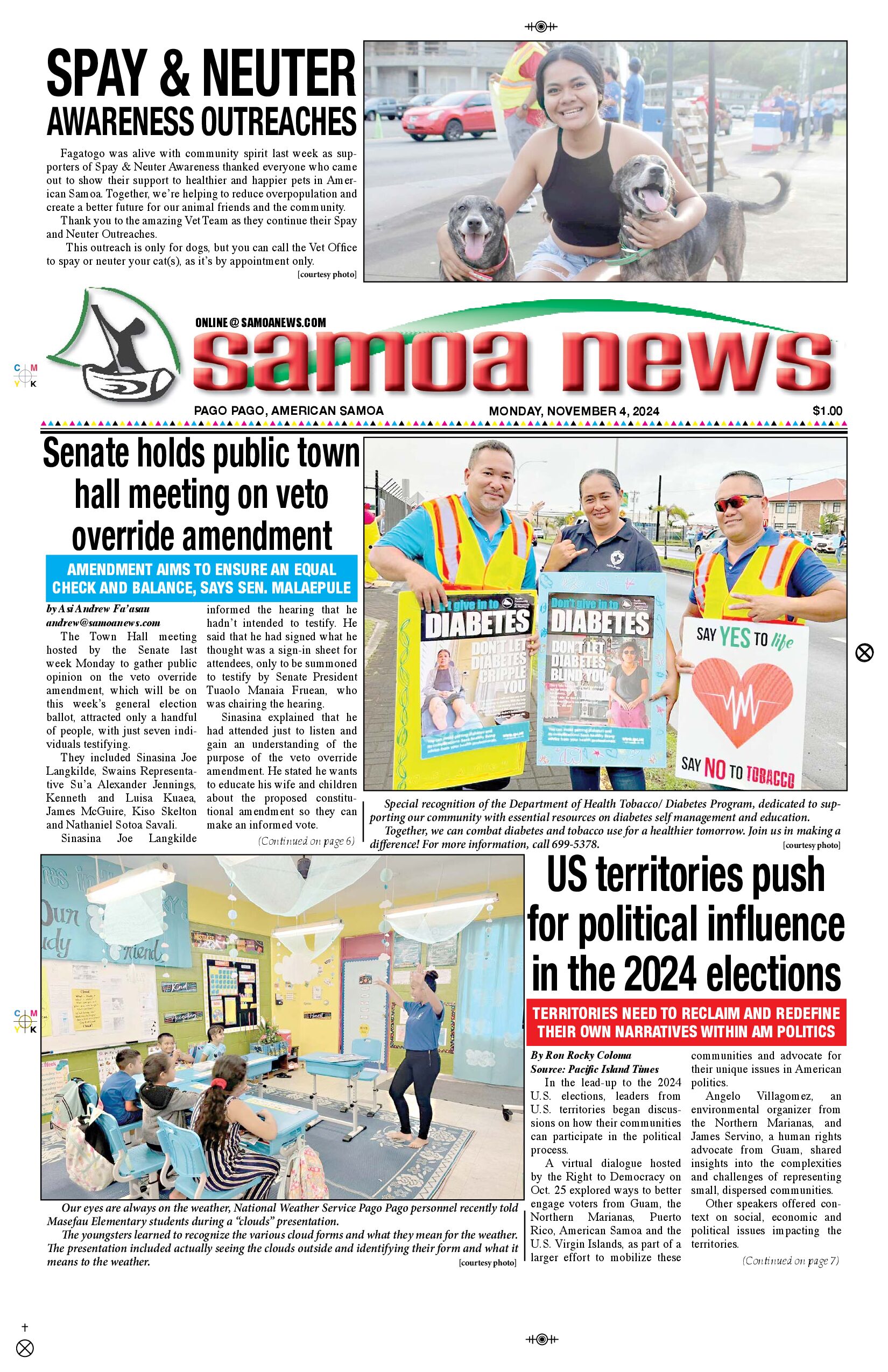 SN News Monday, November 04, 2024 