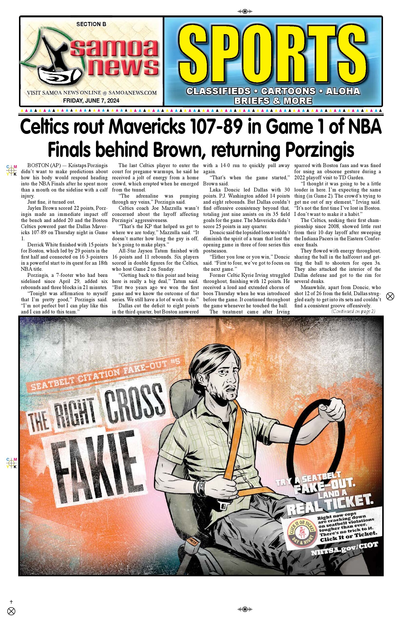 SN Sports Friday, June 07, 2024