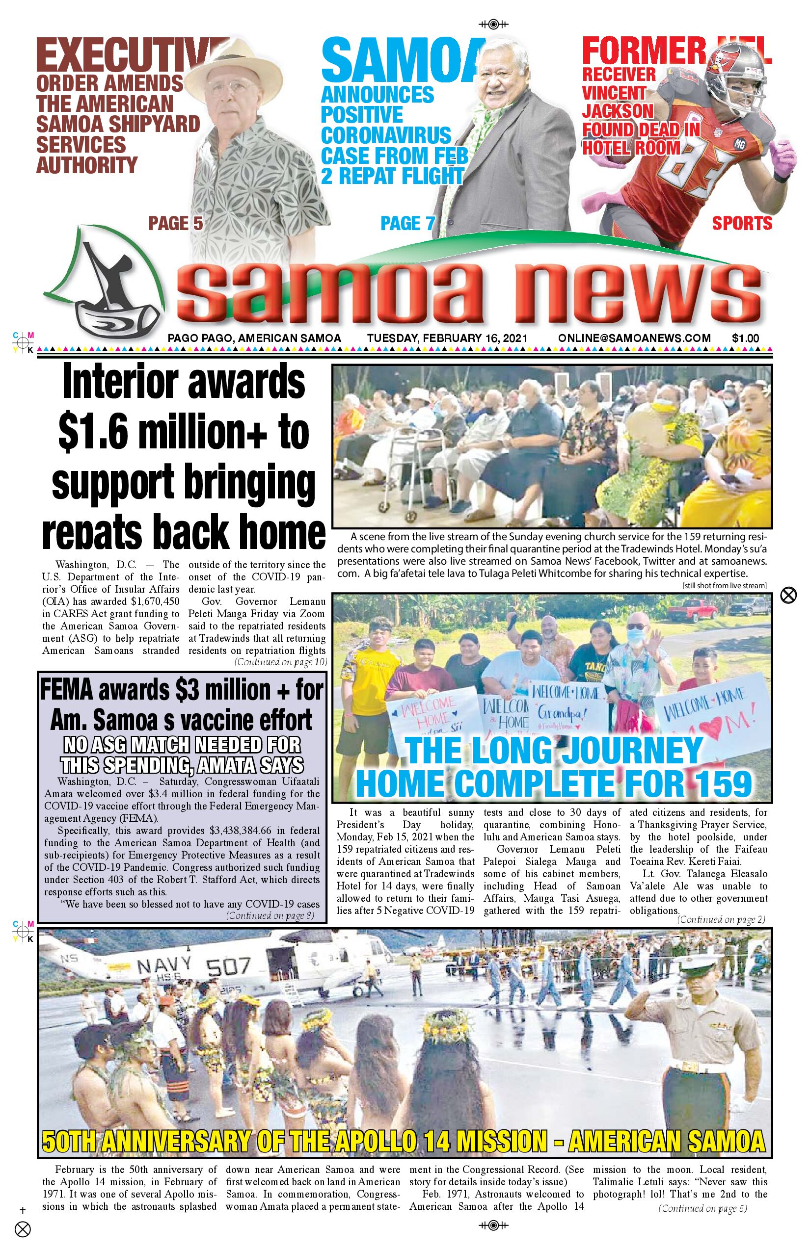 SN News Tuesday, Feb. 16, 2021