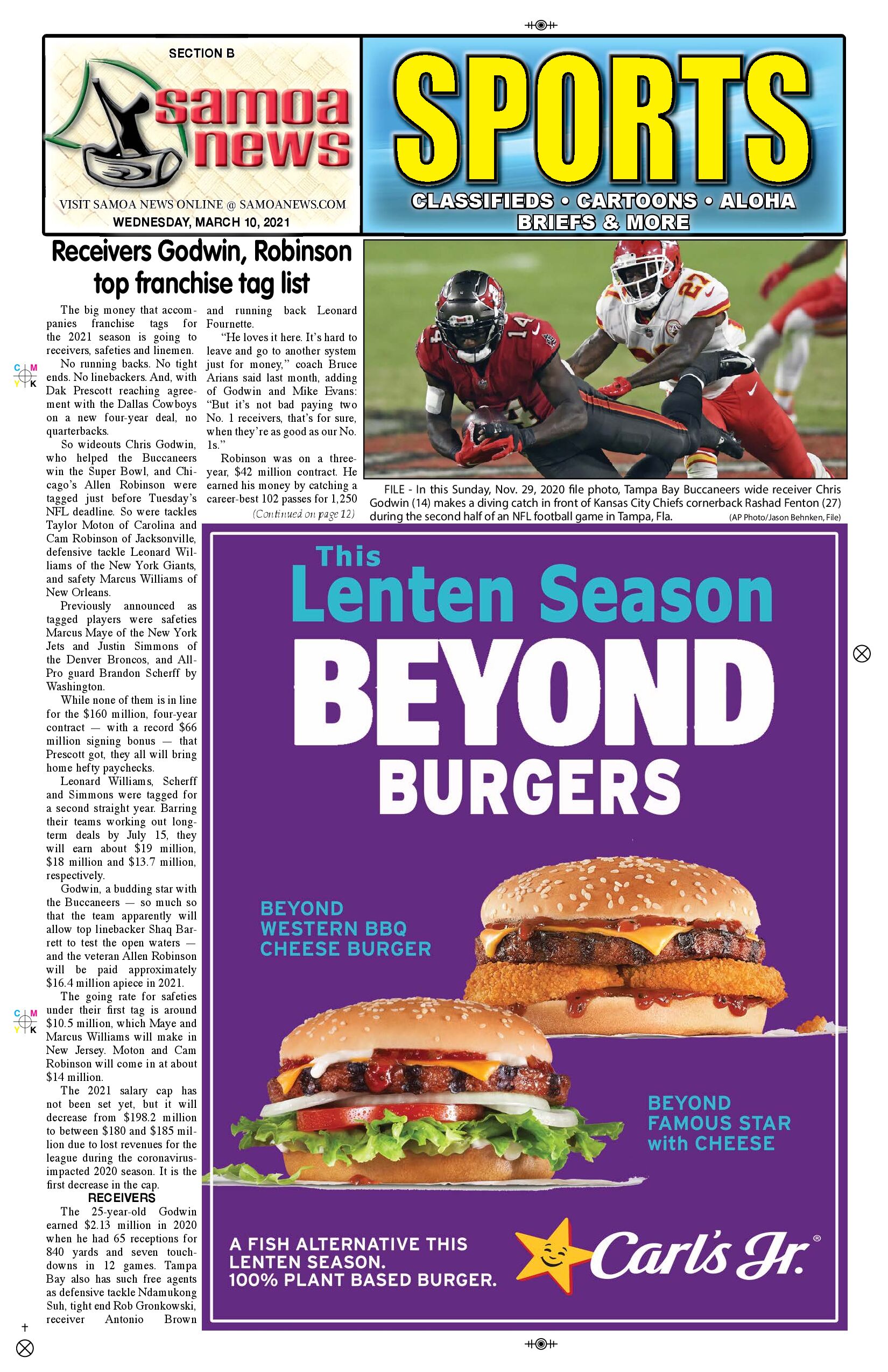 SN Sports Wednesday, March 10, 2021