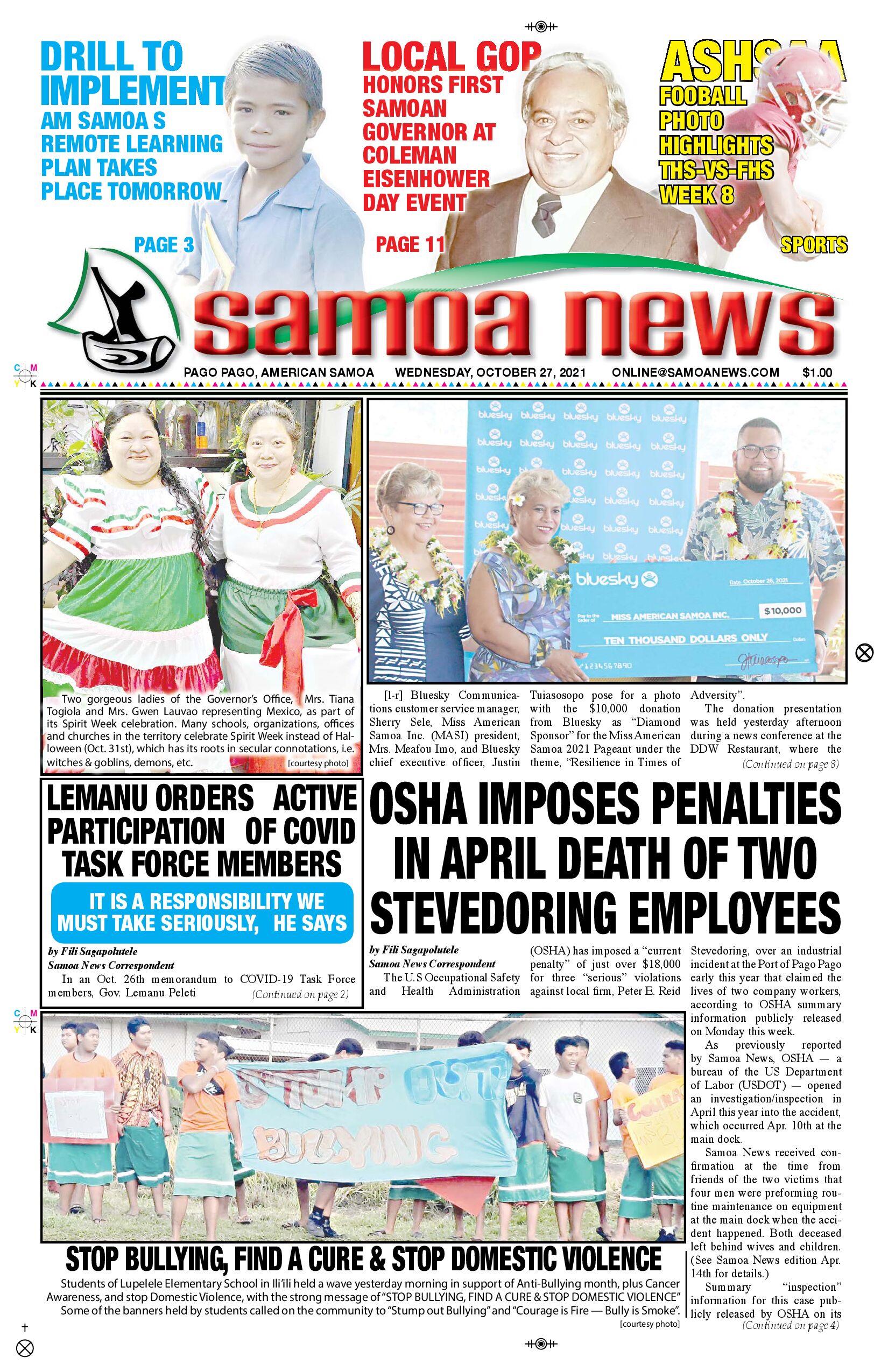 SN News Wednesday, October 27, 2021