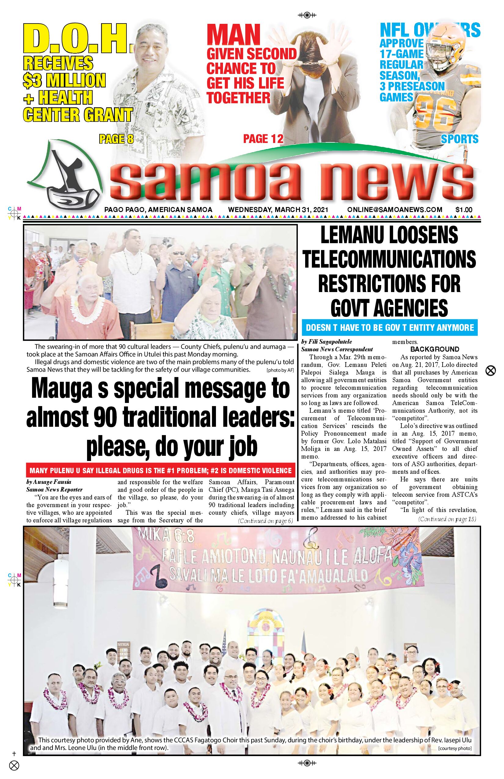 SN News Wednesday, March 31, 2021