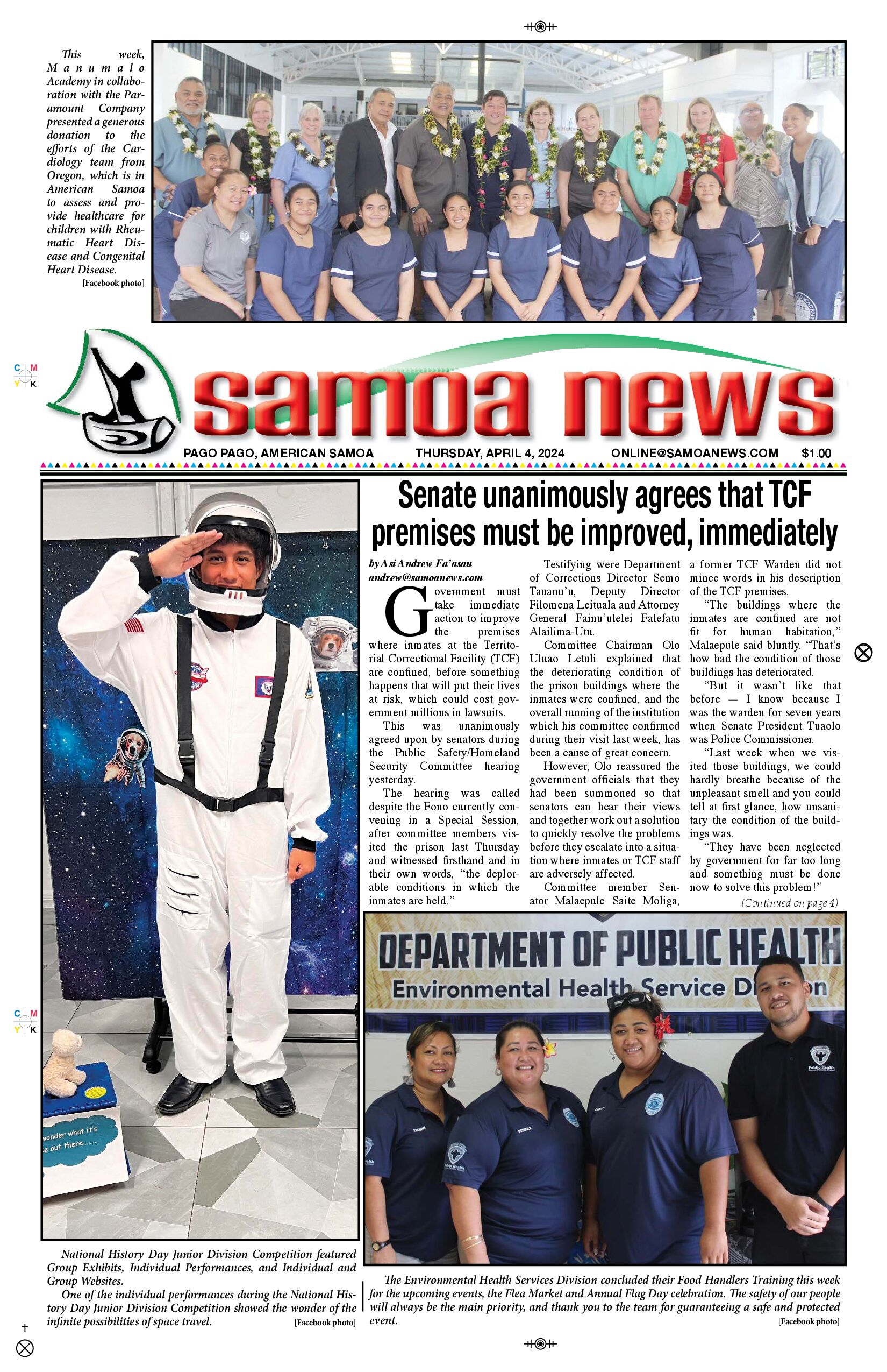 SN News Thursday, April 04, 2024