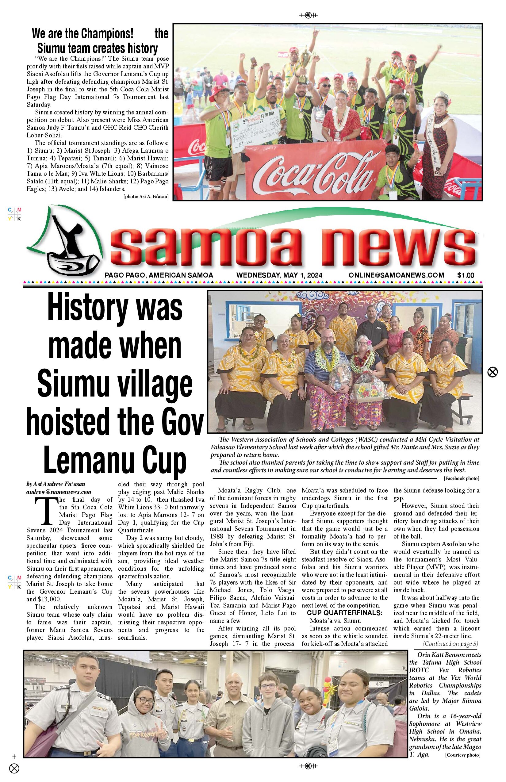 SN News Wednesday, May 01, 2024