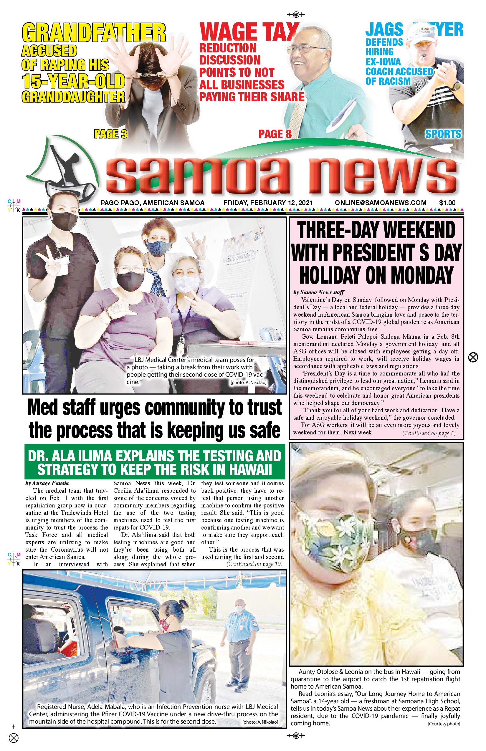 SN News Friday, Feb. 12, 2021