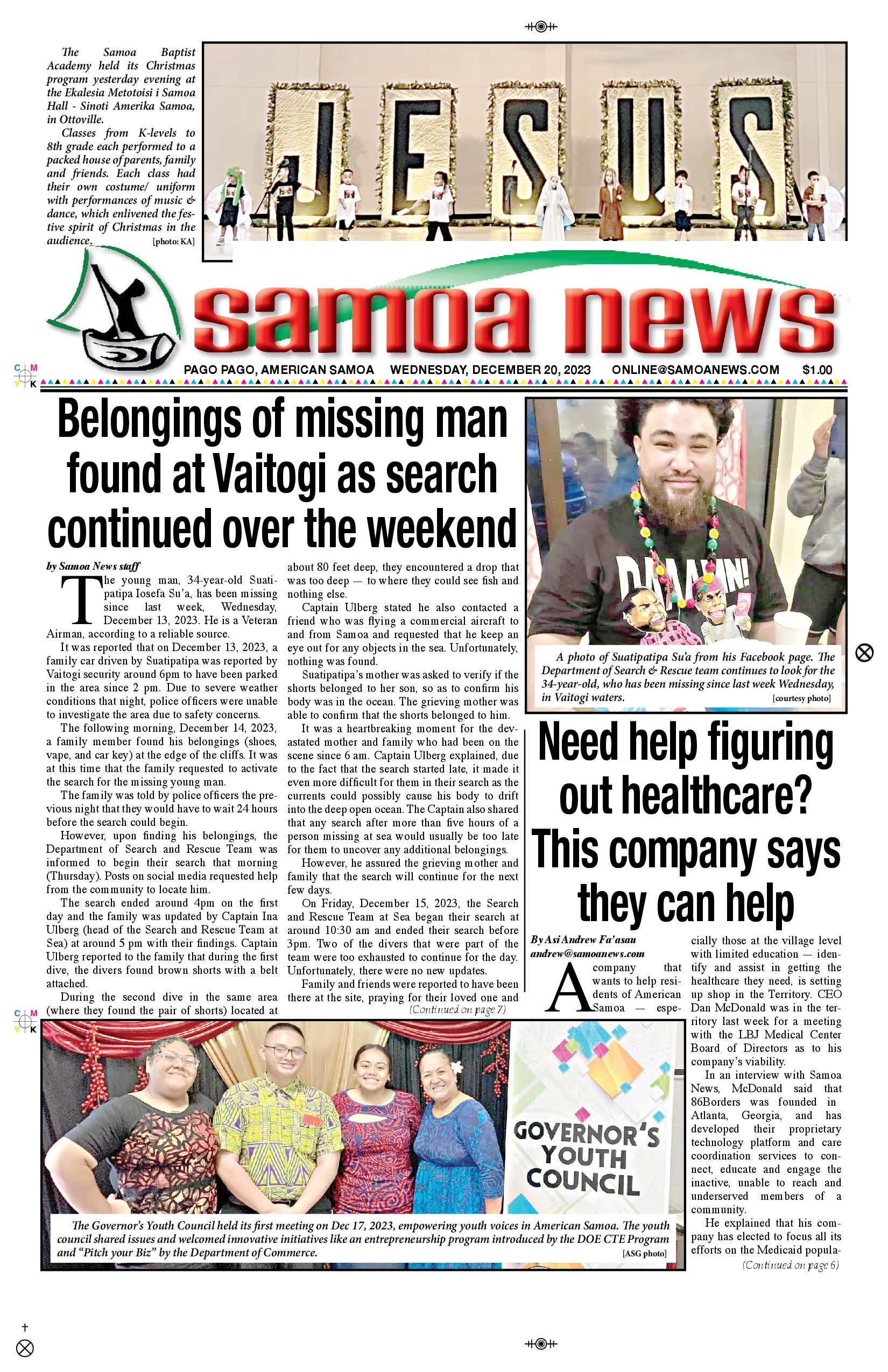 SN News Wednesday, December 20, 2023