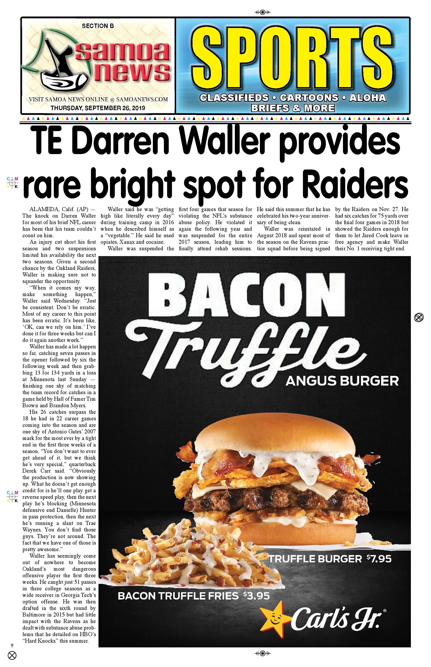 SN Sports Thursday, September 26, 2019