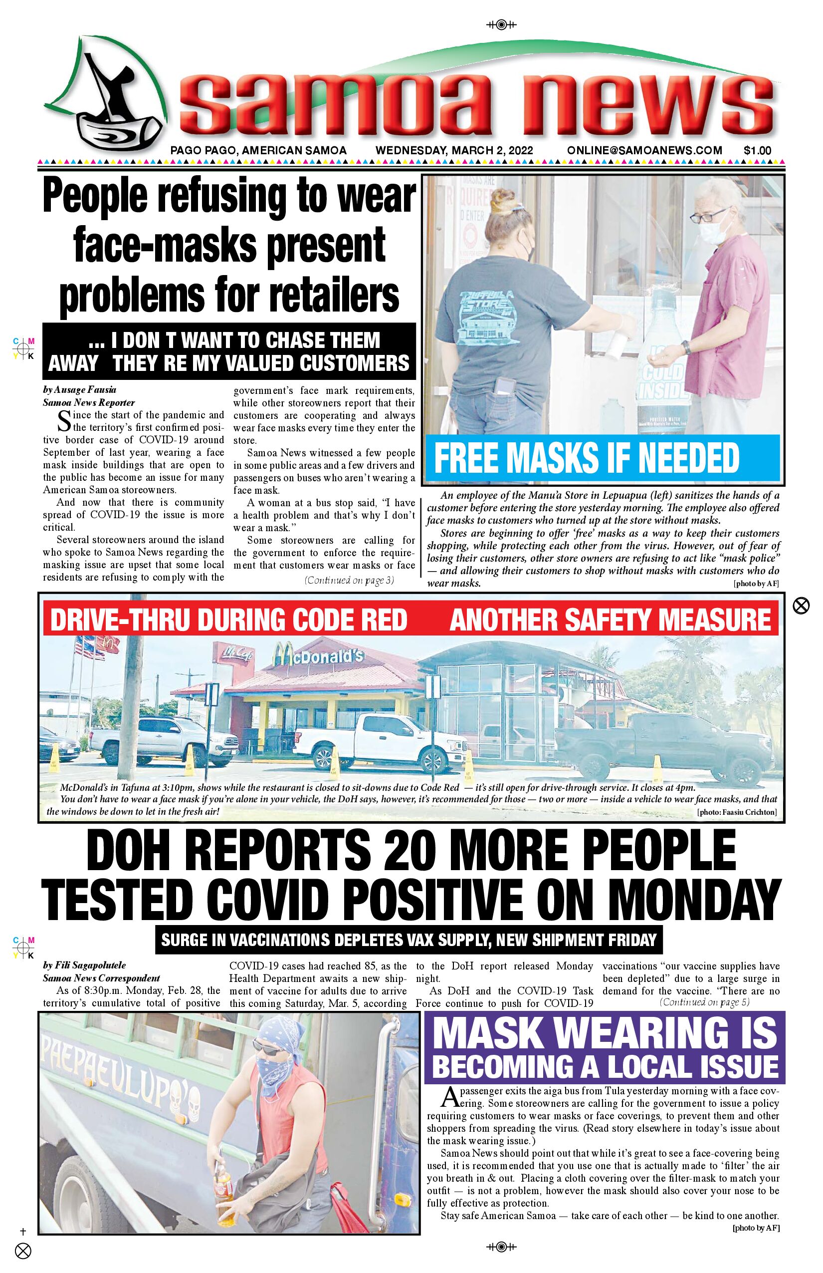 SN News Wednesday, March 02, 2022