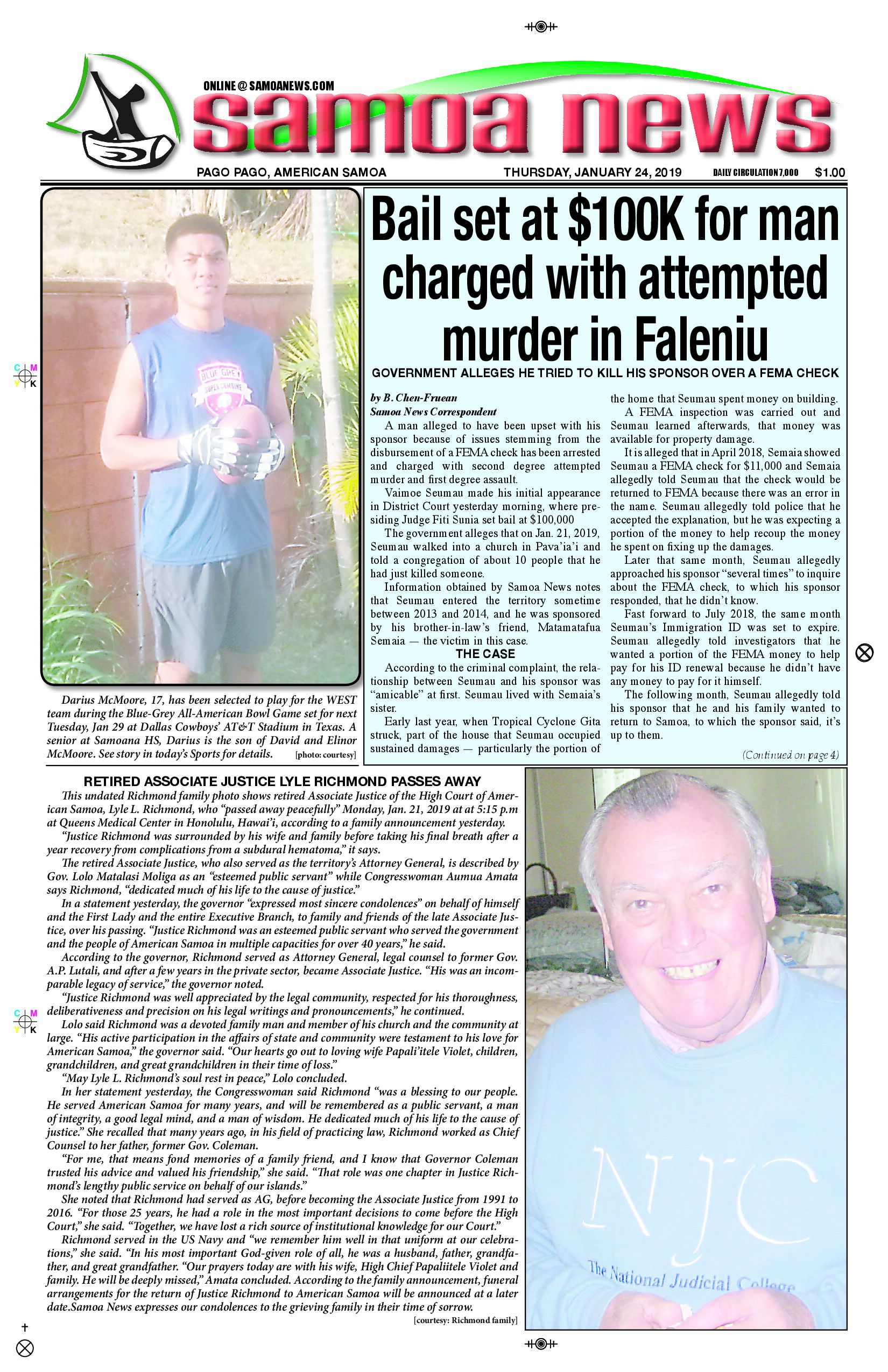 SN News Thursday, January 24, 2019