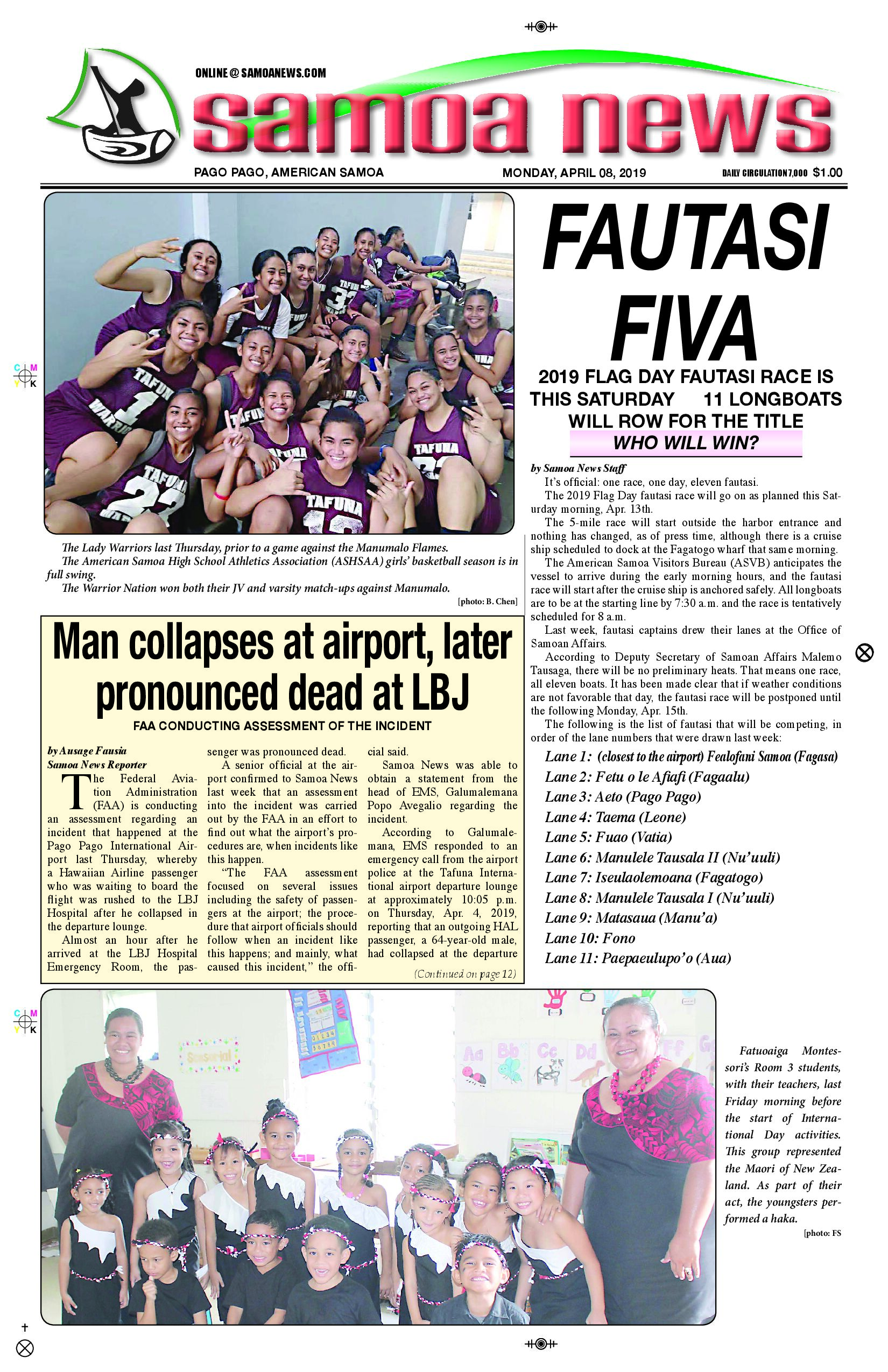 SN News Monday, April 08, 2019