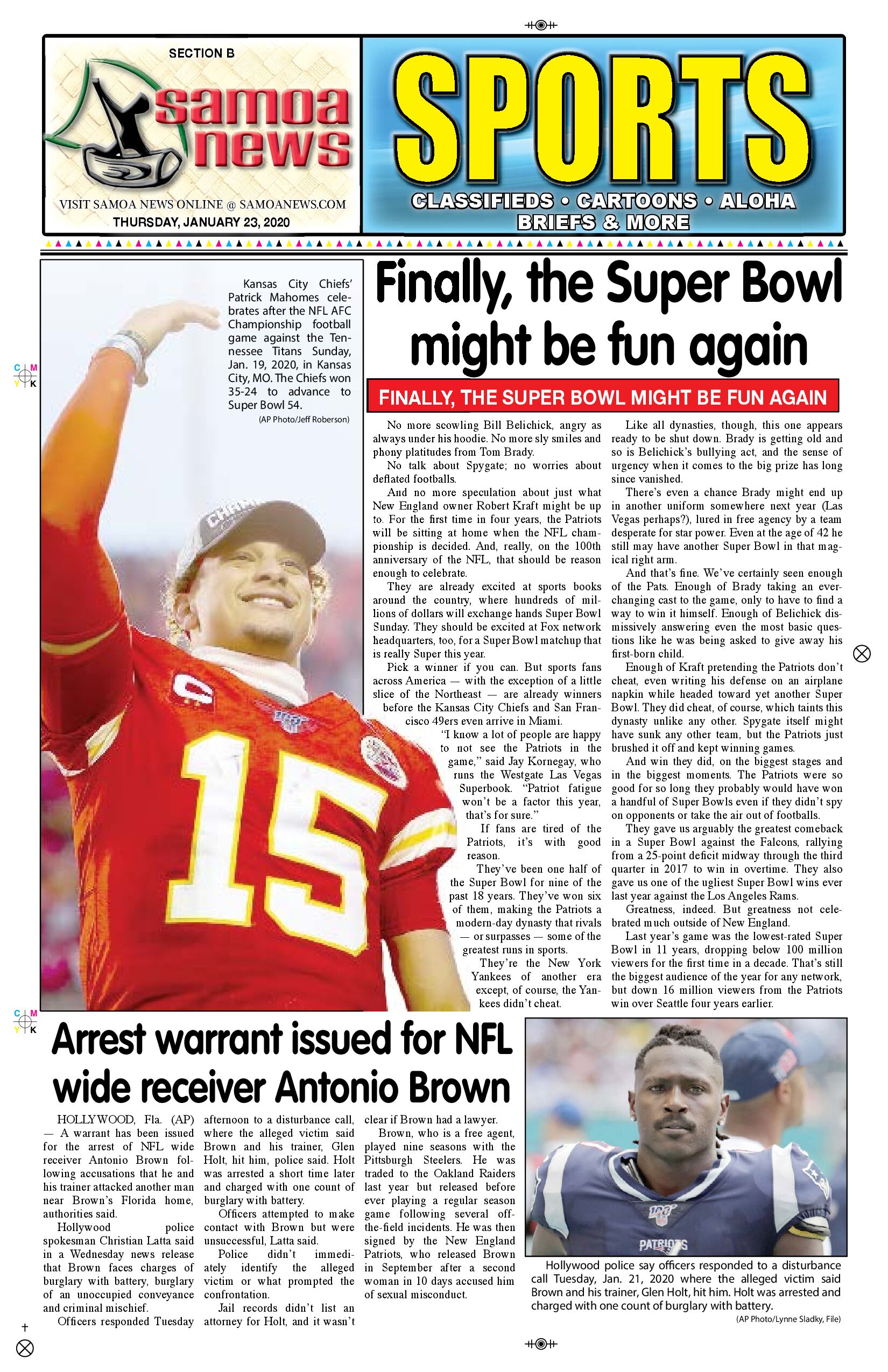 SN Sports Thursday January 23, 2020