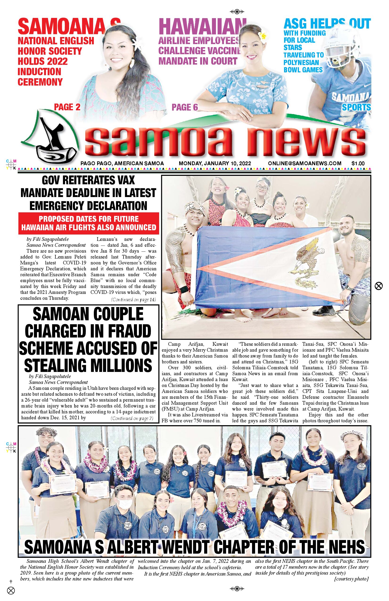 SN News Monday, January 10, 2022