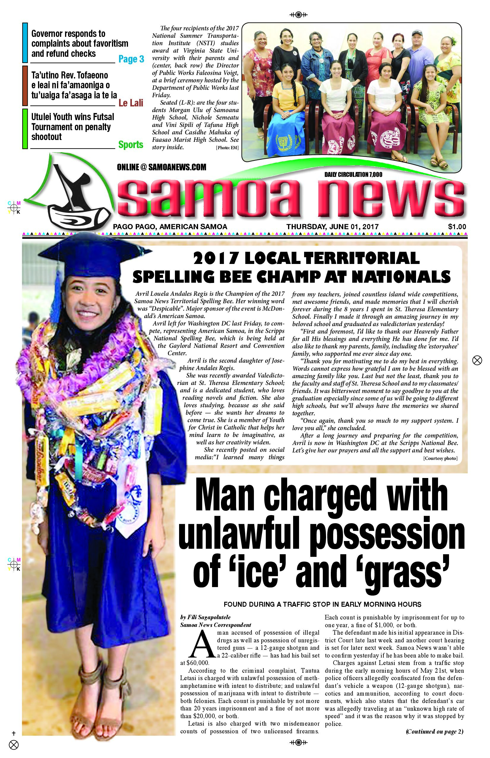 SN News Thursday, June 1, 2017