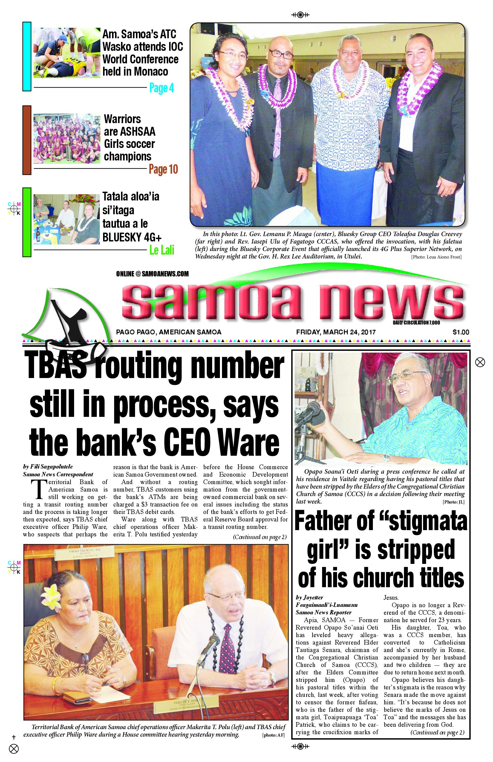 SN News Friday, March 24, 2017