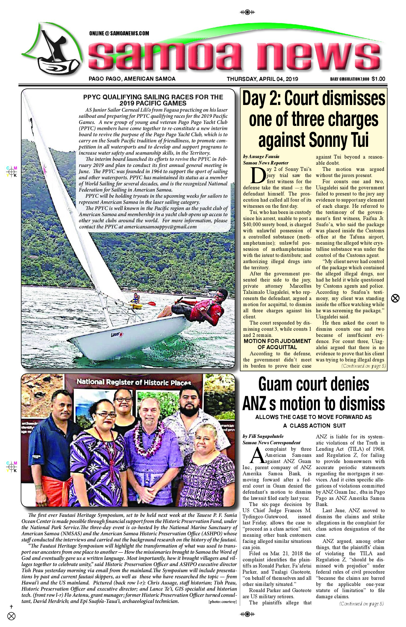 SN News Thursday, April 04, 2019