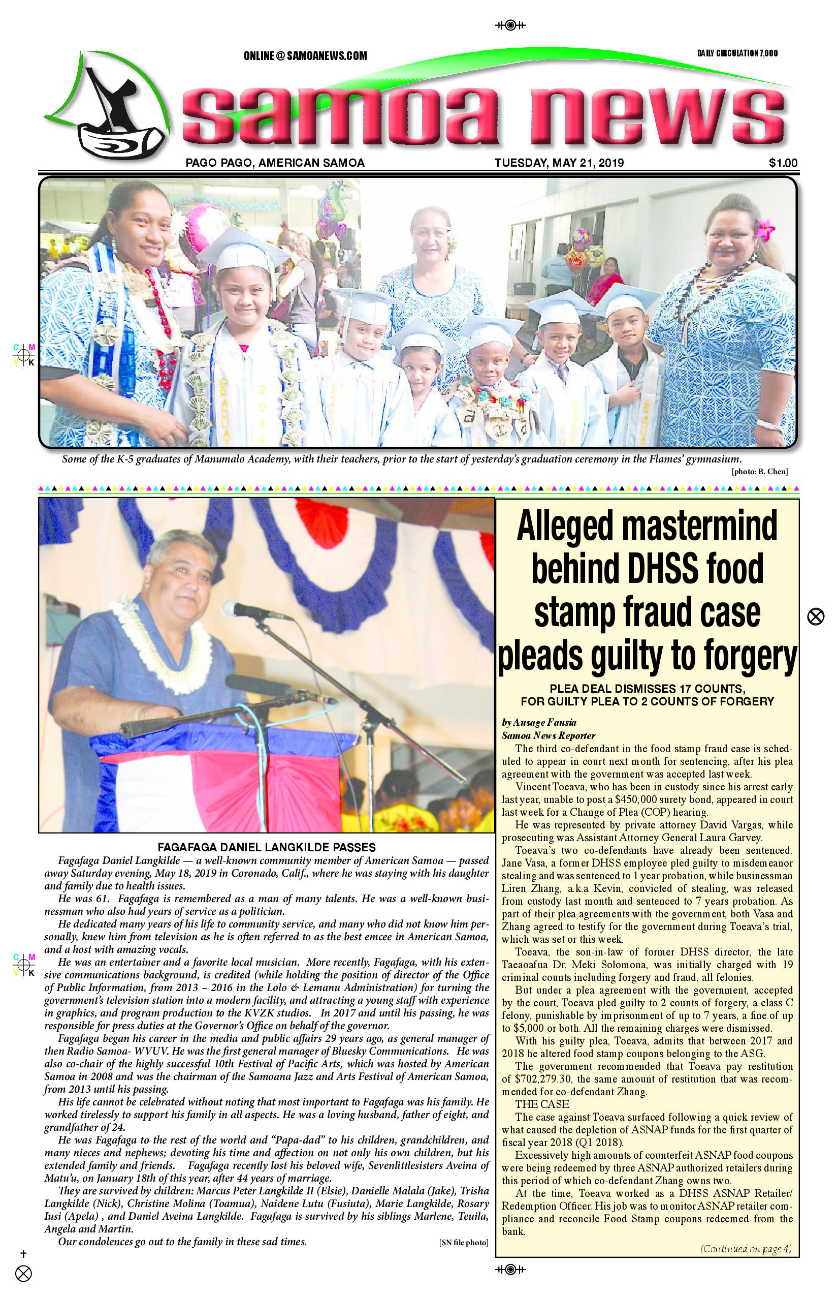 SN News Tuesday, May 21, 2019