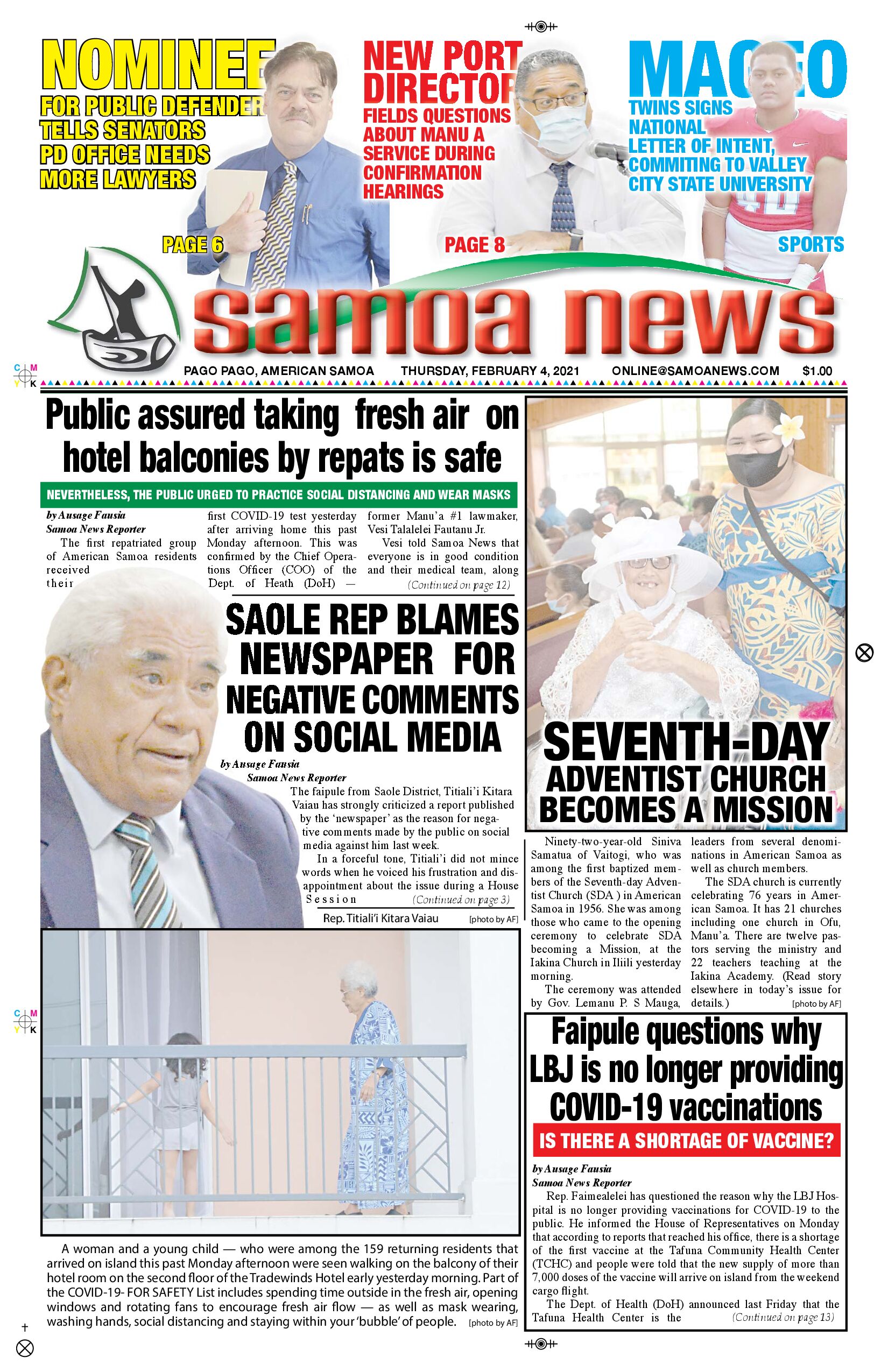 SN News Thursday, Feb. 04, 2021