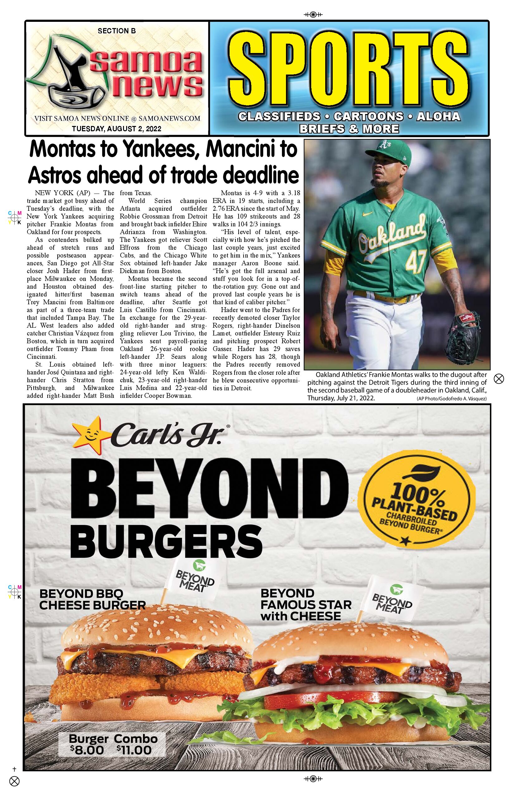 SN Sports Tuesday, August 02, 2022