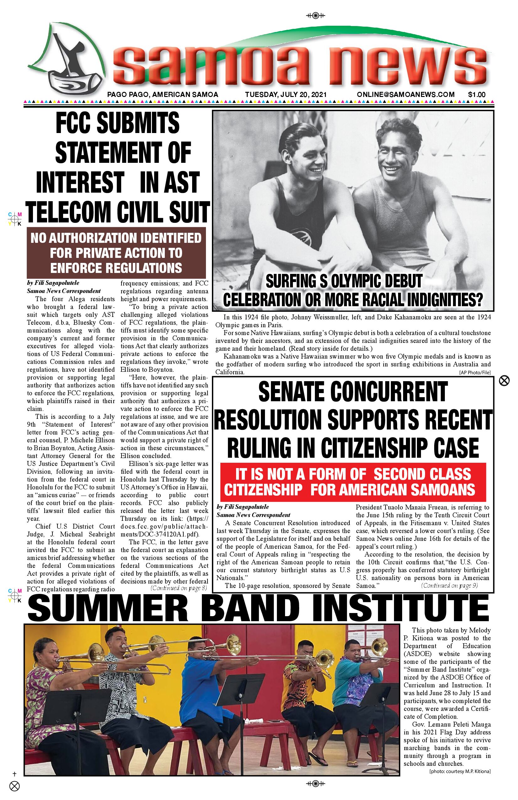 SN News Tuesday, July 20, 2021