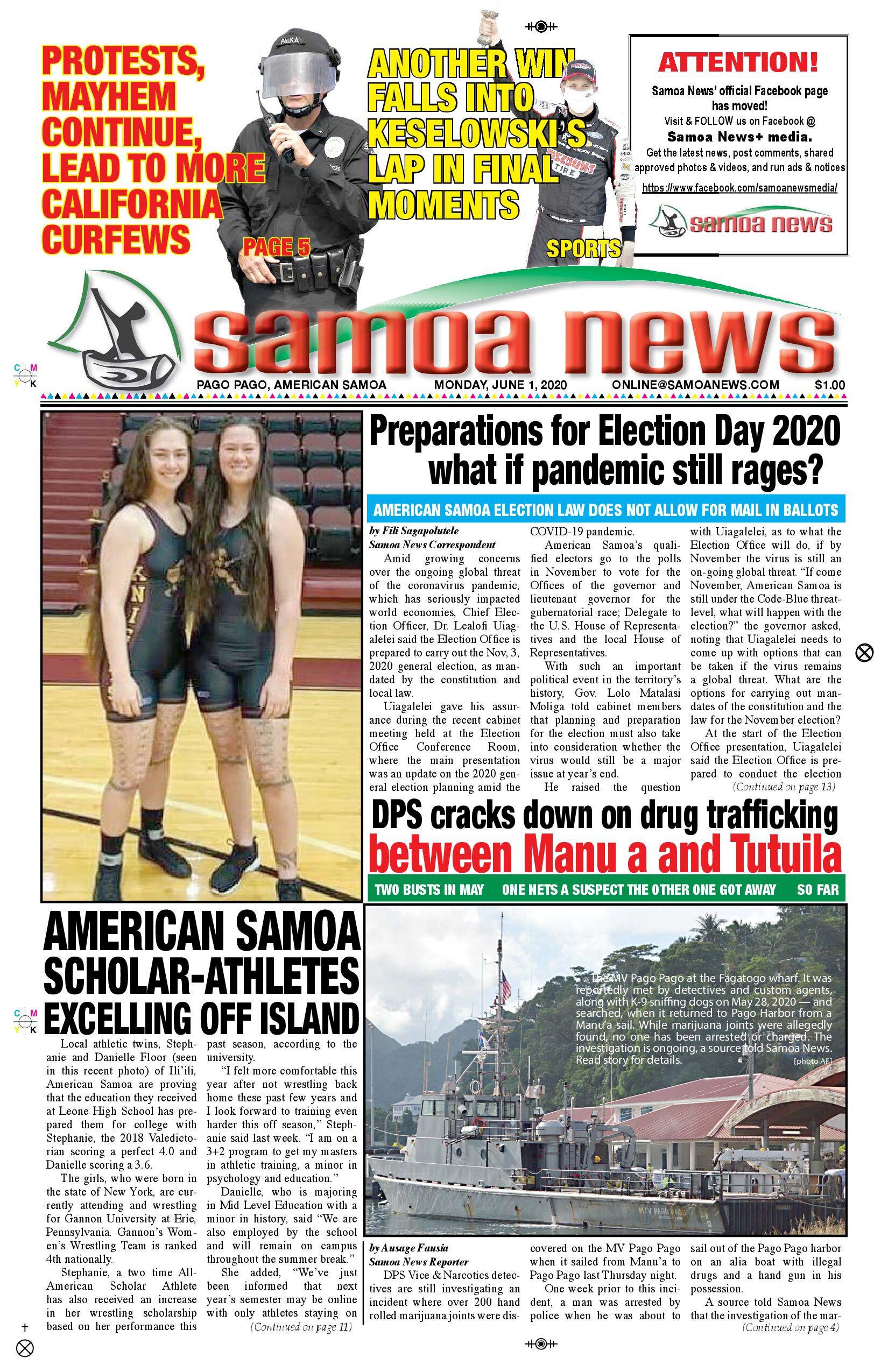 SN News Monday, June 01, 2020