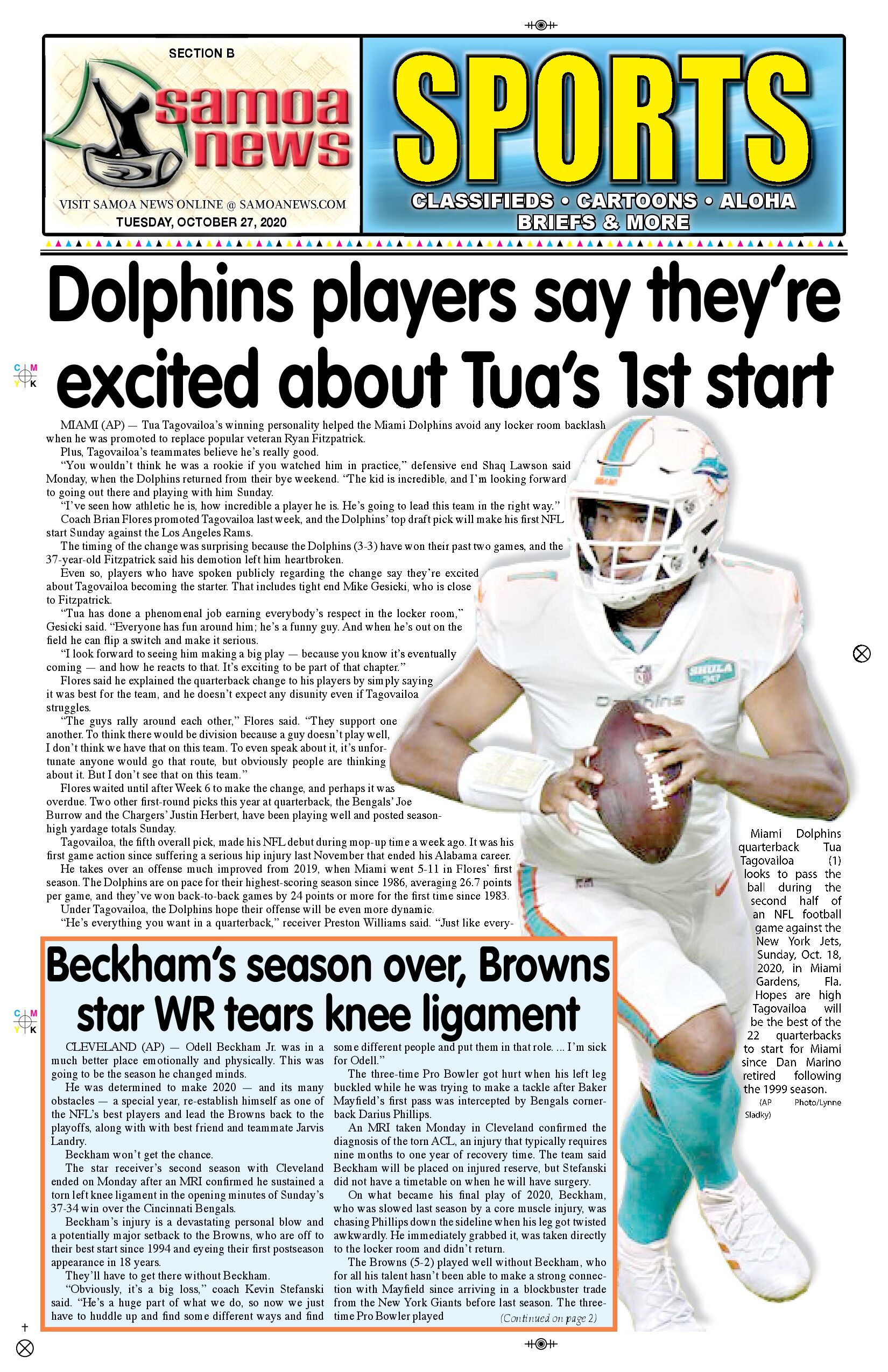 SN Sports Tuesday, Oct 27, 2020