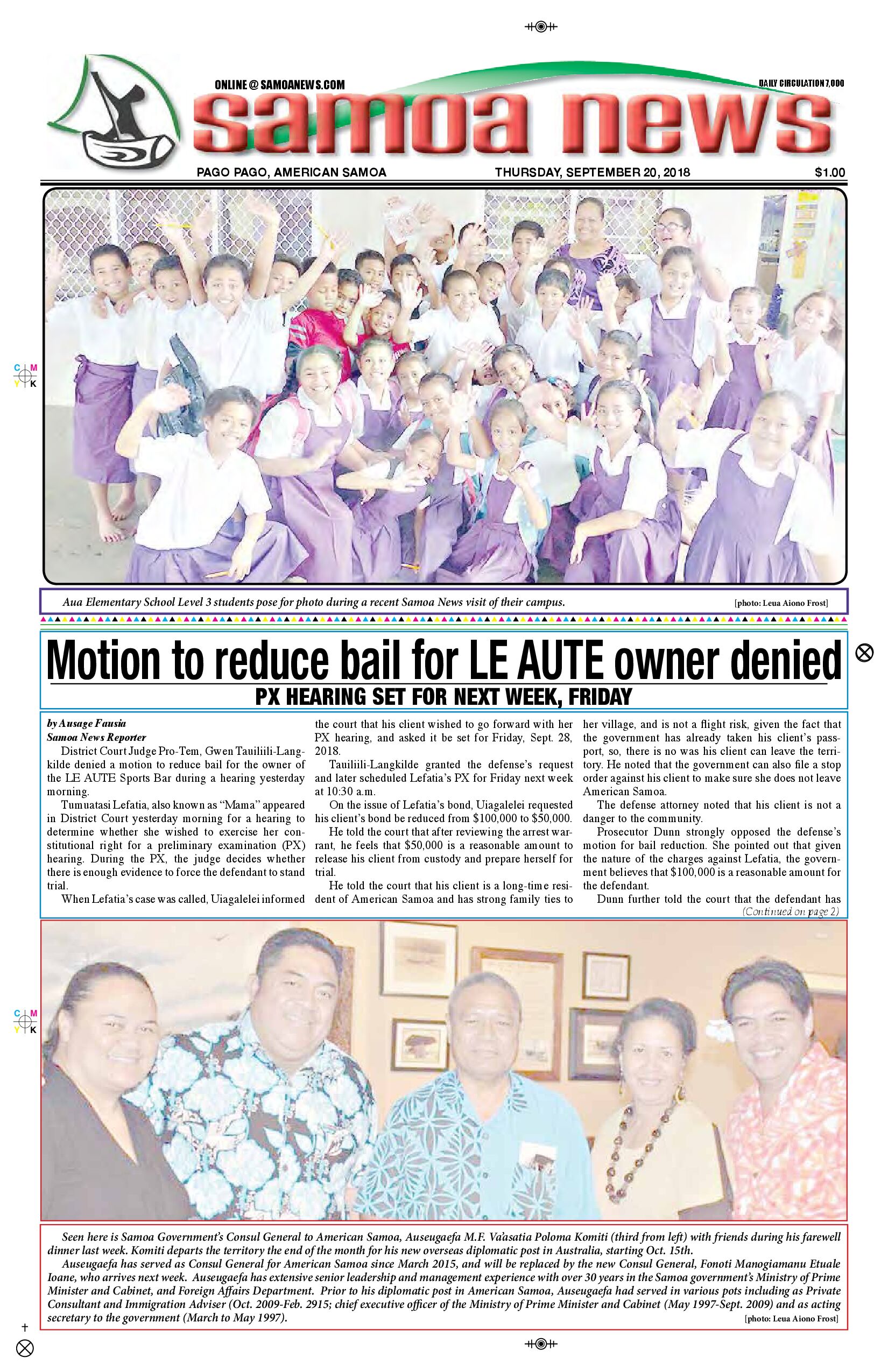 SN News Thursday, September 20, 2018