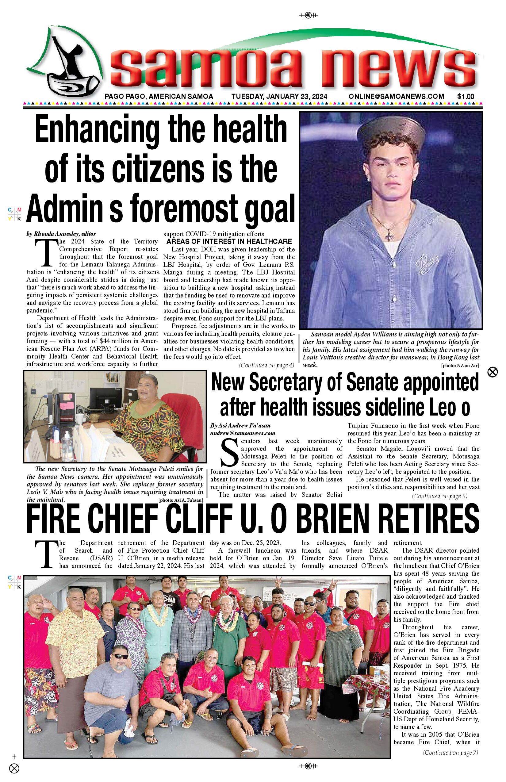 SN News Tuesday, January 23, 2024