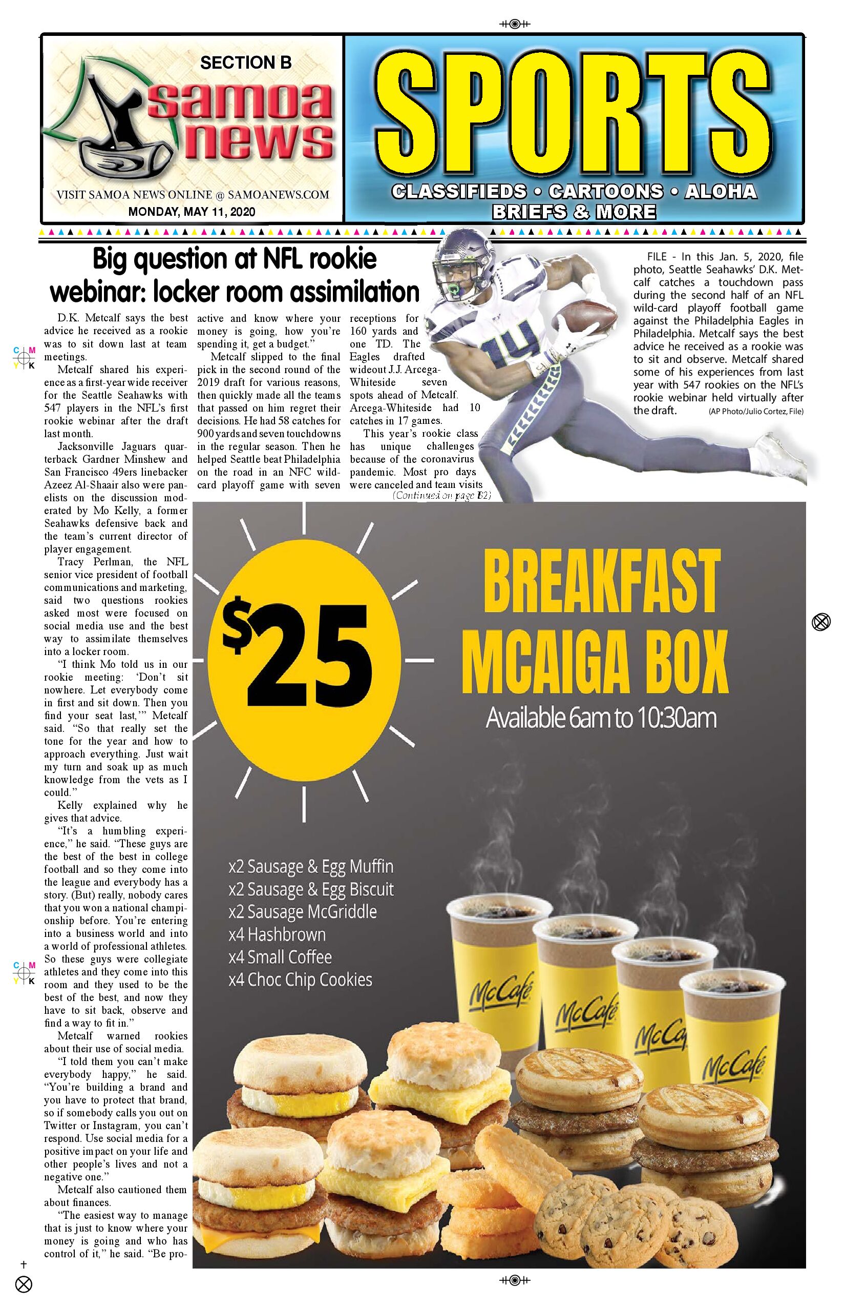 SN Sports Monday, May 11, 2020