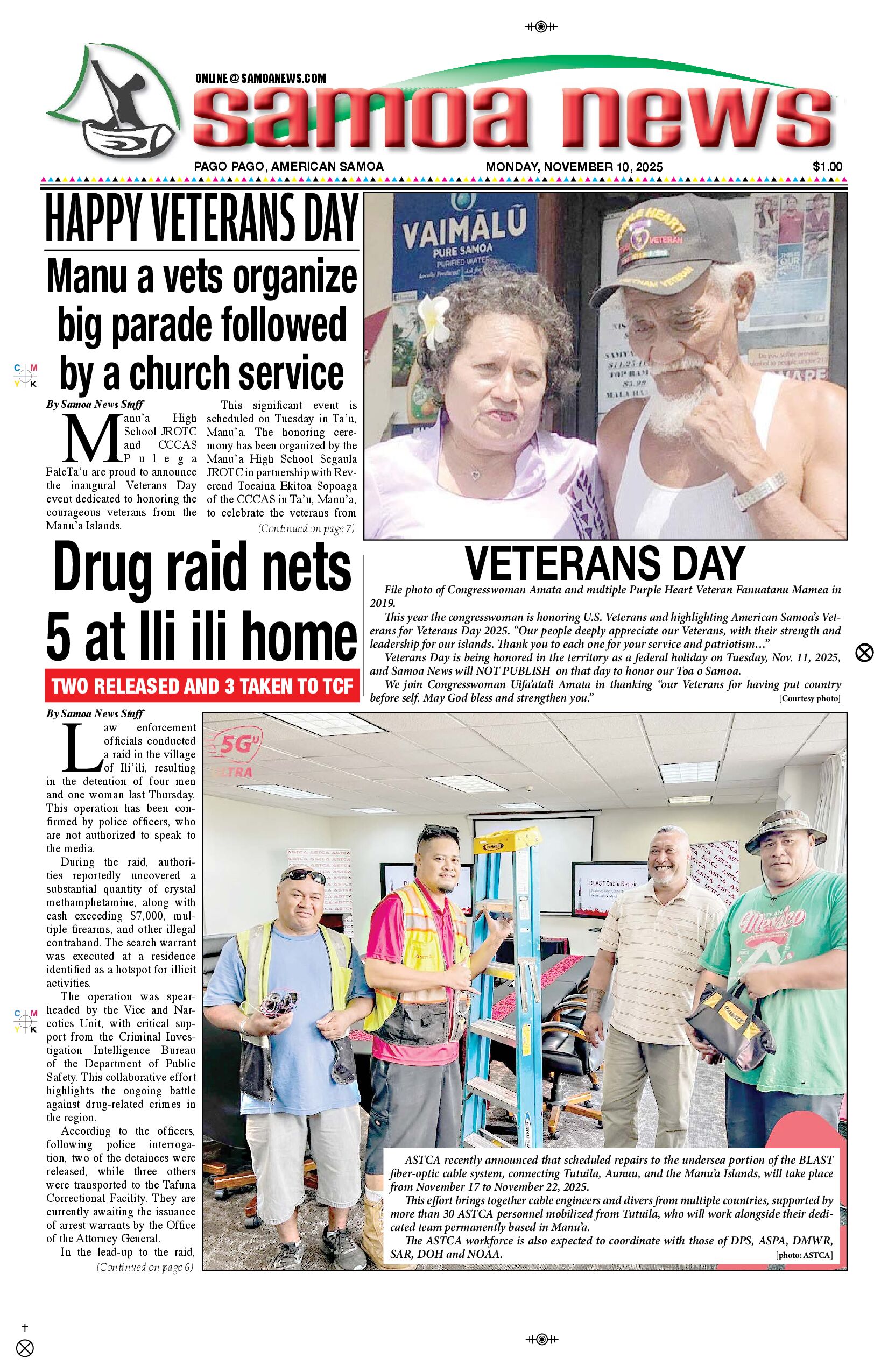 SN News Monday, November 10, 2025