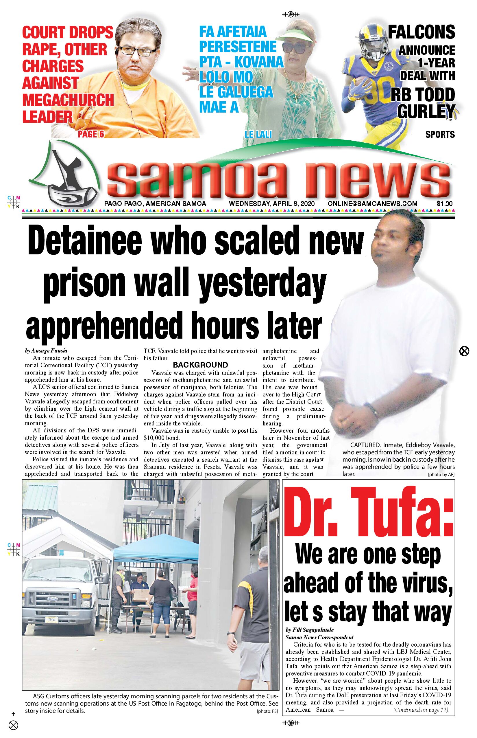 SN News Wednesday, April 08, 2020