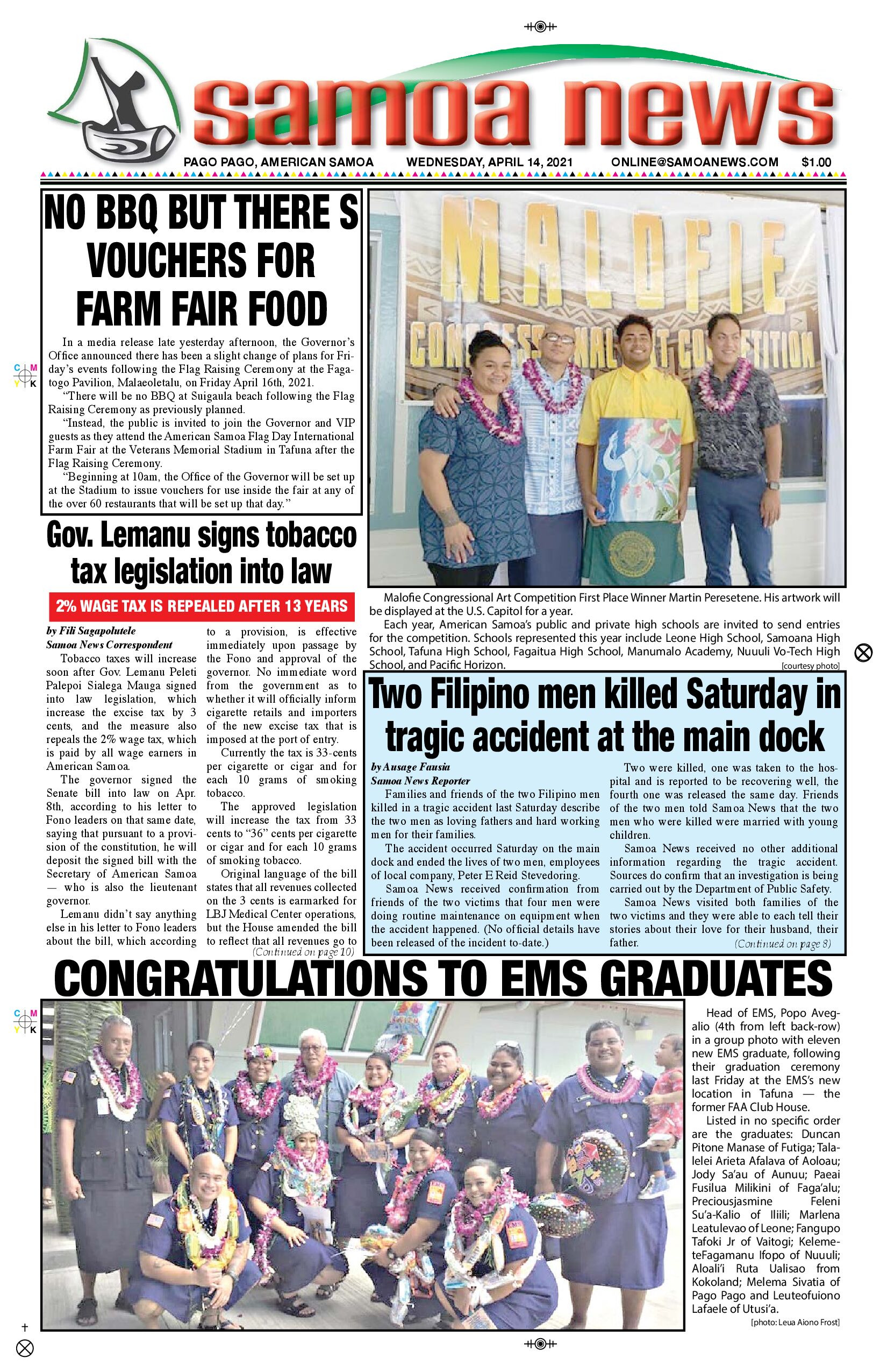 SN News Wednesday, April 14, 2021