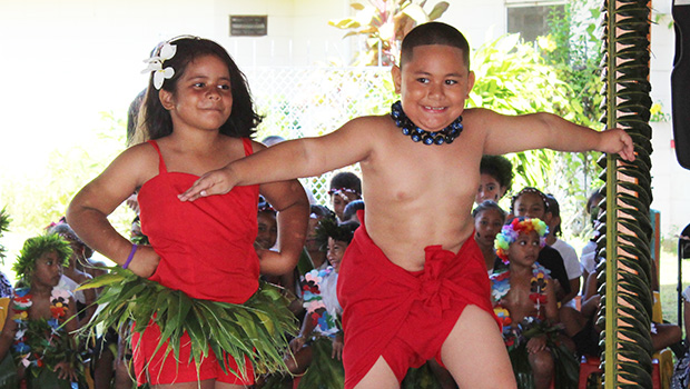 The two students from Room 4 