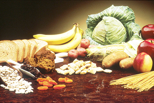 Various fiber foods