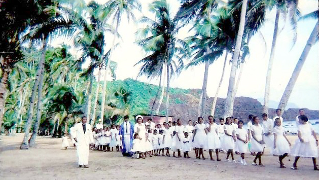 Manu'a white sunday from the 1960s