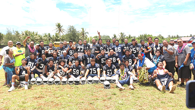 2019- 2020 ASHSAA Football Champions Samoana High School