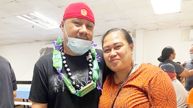 Pale and Laura Tuivaiti 