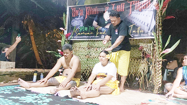 Ritual ceremony samaga pe'a 
