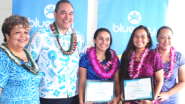 Bluesky's Future of American Samoa Scholarship Awards winners 