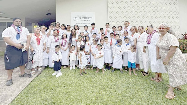 3rd Ward White Sunday program