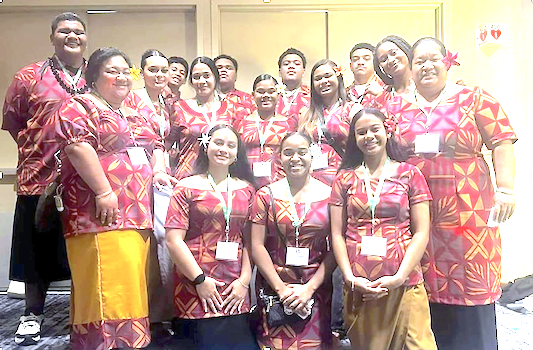 American Samoa’s delegation of high-school-aged 4-H’ers