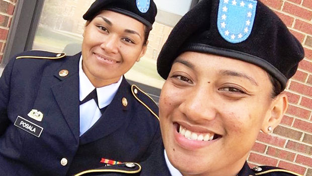 Esther Posala and Alexandria Tuiasosopo